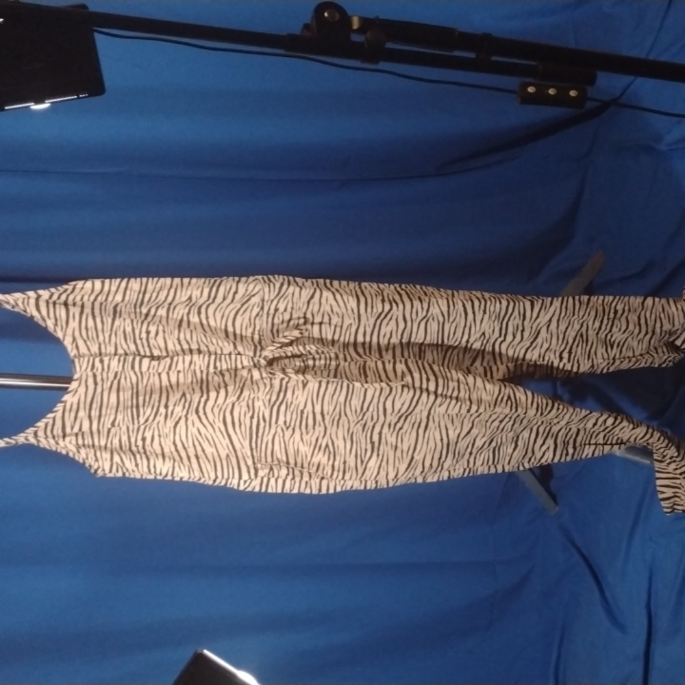Enya Costa animal print linen jumpsuit  (Bundle for Half Off)